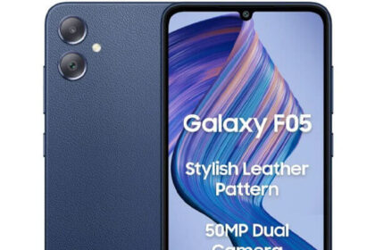 Samsung Galaxy F05 Twilight Blue color