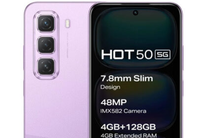 Infinix Hot 50 Dreamy Purple color