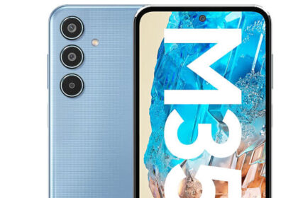 Samsung Galaxy M35 Light Blue color